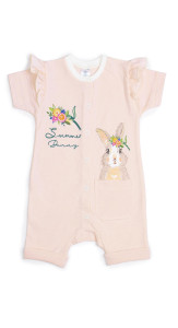 Песочник Верес Summer Bunny, на кнопках, хлопок, 3-18м